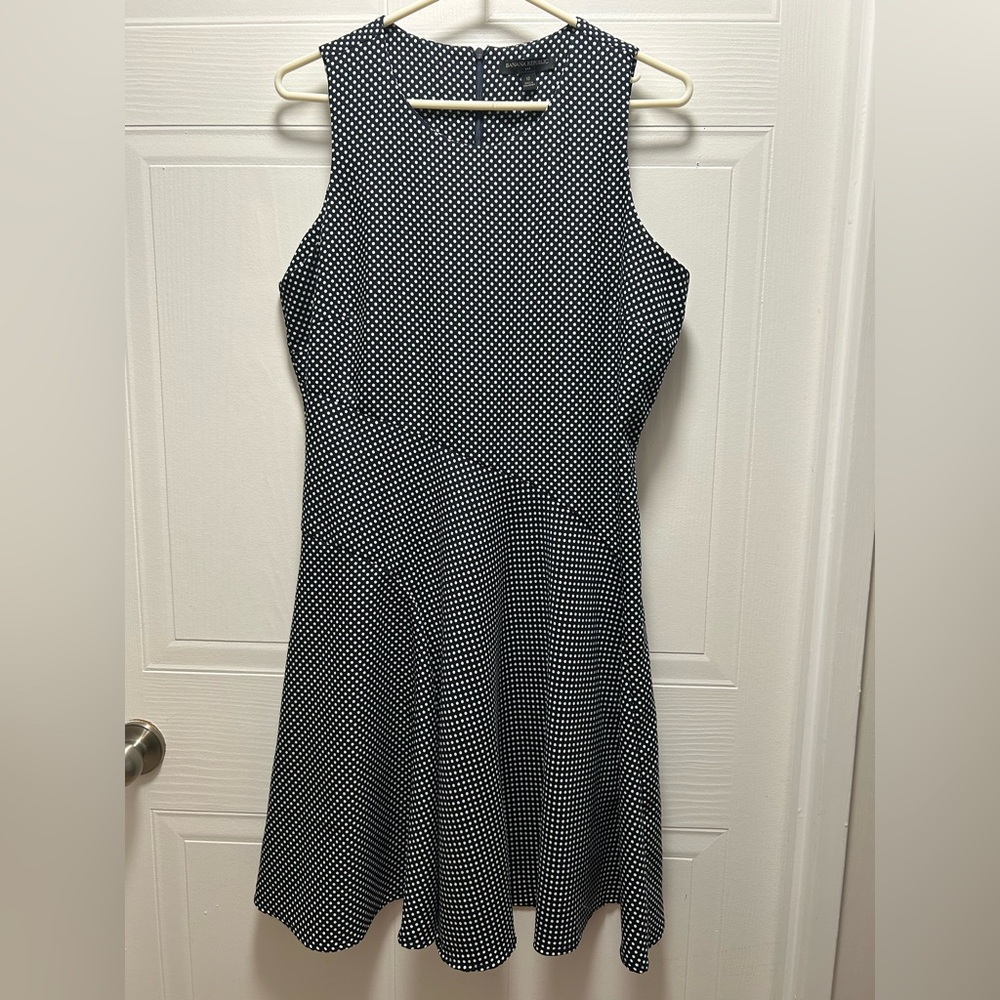 BANANA REPUBLIC Women's Sleeveless Dot Dress